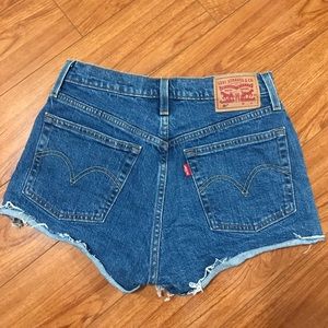 Levis denim shorts